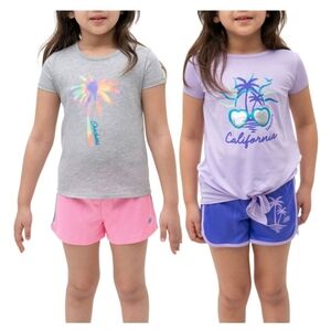 ***NWT 4PC SKETCHERS 5T SHORTS & TEES***